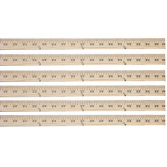 Wood Yardstick, Pack of 6