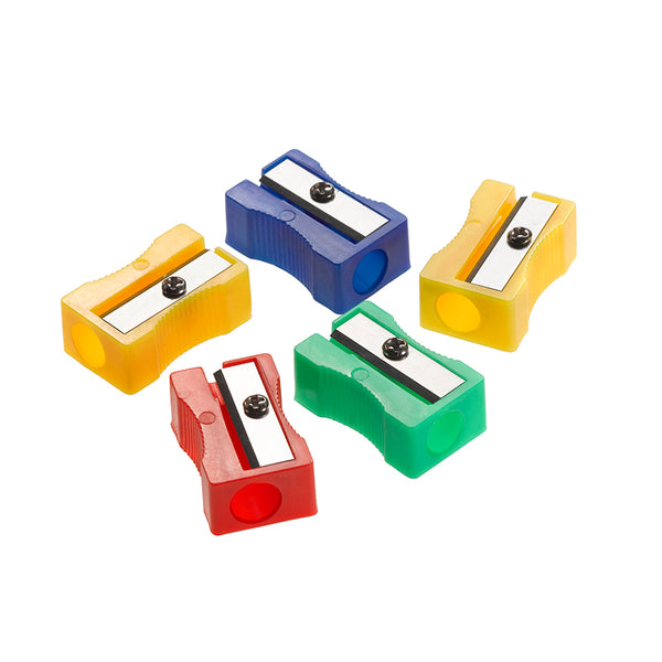 Single-Hole Pencil Sharpener Classroom, Pack of 24