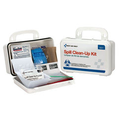 Spill Clean Up Kit, Plastic Case