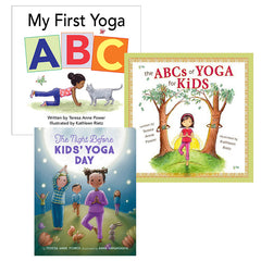 Kid's Yoga Book Set, 3 Books