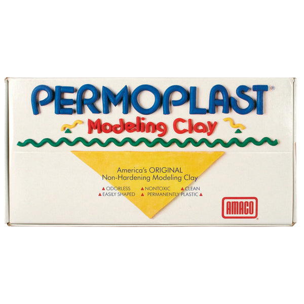 Permoplast Modeling Clay, Cream, 1 lb.