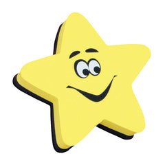 Magnetic Whiteboard Eraser, Star