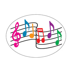 Magnetic Whiteboard Eraser, Music Notes