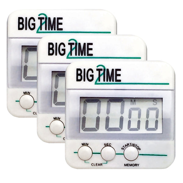 Big Time Too Up/Down Timer, Pack of 3