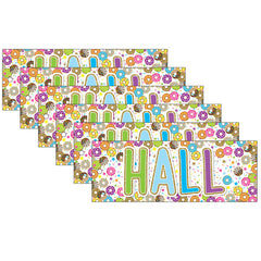 Laminated Hall Pass, DonutFetti® Hall Pass, Pack of 6