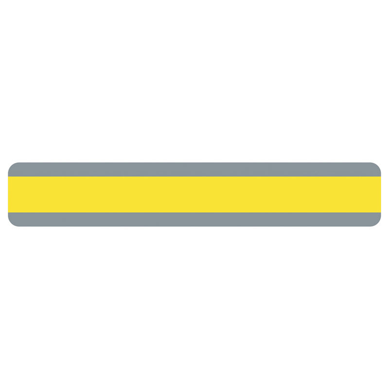 Double Wide Sentence Strip Reading Guide, 1-1/4" x 7-1/4", Yellow