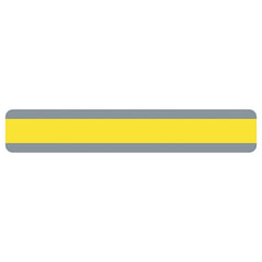 Double Wide Sentence Strip Reading Guide, 1-1/4" x 7-1/4", Yellow