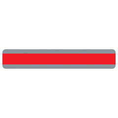 Double Wide Sentence Strip Reading Guide, 1-1/4" x 7-1/4", Red