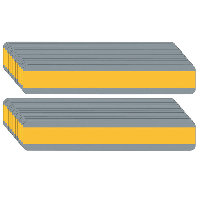 Double Wide Sentence Strip Reading Guide, 1-1/4" x 7-1/4", Goldenrod, Pack of 24