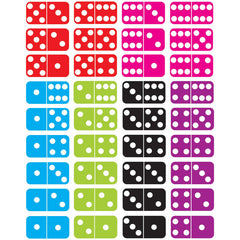 Die-Cut Magnetic Dominoes, 36 Pieces