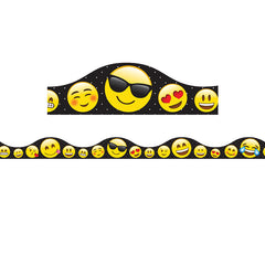 Magnetic Scallop Border Emojis, 12'