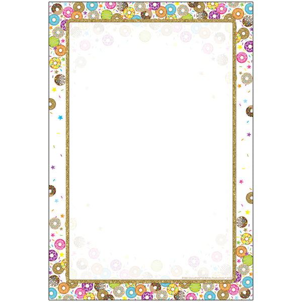 Smart Poly® Chart, DonutFetti® Blank, 13" x 19"