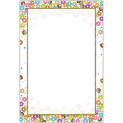 Smart Poly® Chart, DonutFetti® Blank, 13" x 19"