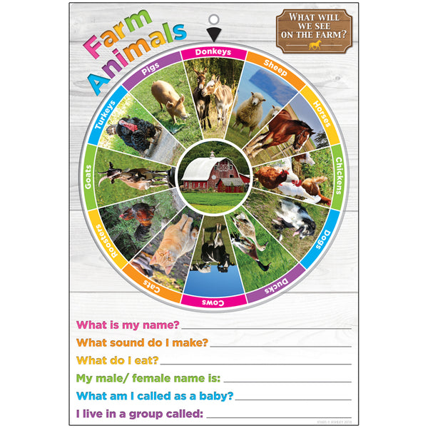 Smart Poly® Smart Wheel®, Farm Animals