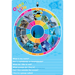 Smart Poly® Smart Wheel®, Ocean Animals