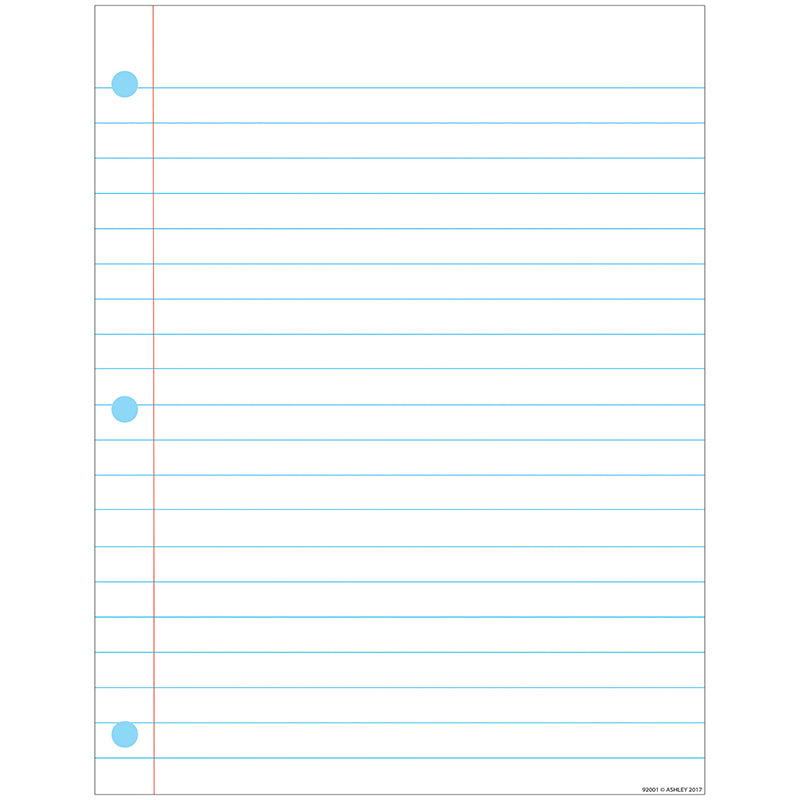 Smart Poly™ Notebook Page Chart, Dry-Erase Surface, 17" x 22"