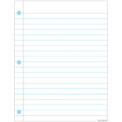 Smart Poly™ Notebook Page Chart, Dry-Erase Surface, 17" x 22"