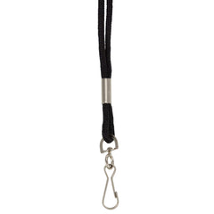 Standard Lanyard Hook Rope Style, Black