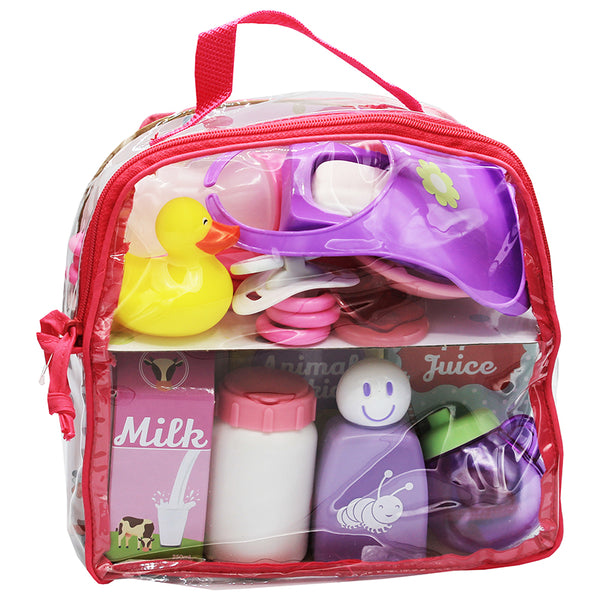 For Keeps! Baby Doll Essentials Accessory Bag, 20 Pieces