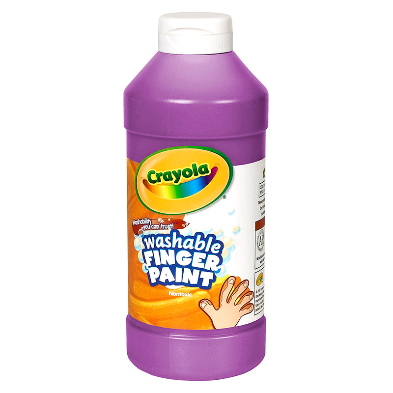 Washable Finger Paint, Violet, 16 oz