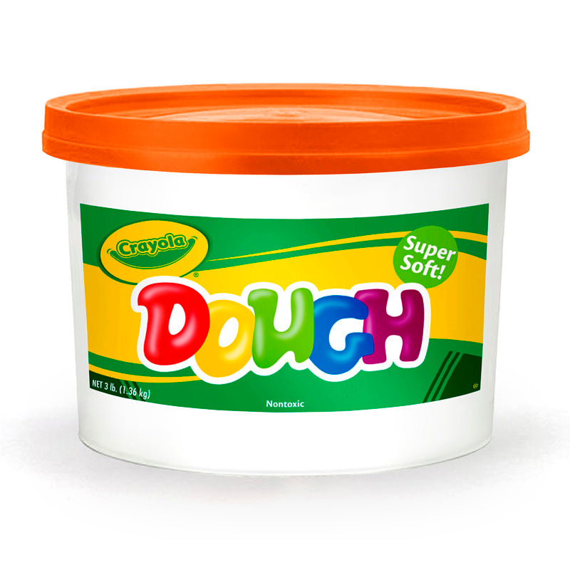 Super Soft Modeling Dough, Orange, 3 lbs.