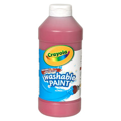 Washable Paint, Red, 16 oz.