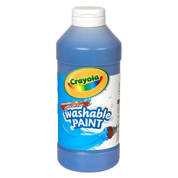 Washable Paint, Blue, 16 oz.