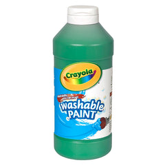 Washable Paint, Green, 16 oz.