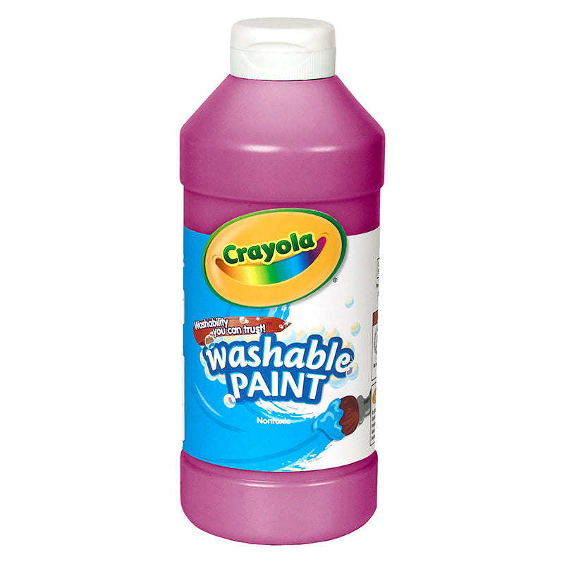 Washable Paint, Magenta, 16 oz.