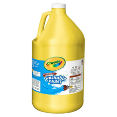 Washable Paint, Yellow, Gallon