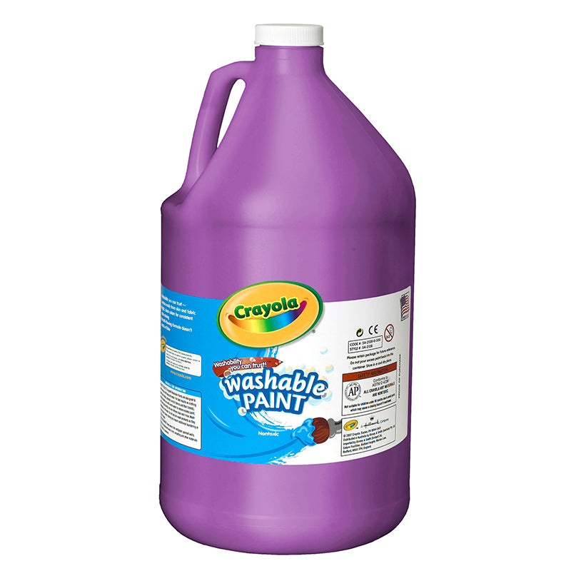 Washable Paint, Violet, Gallon