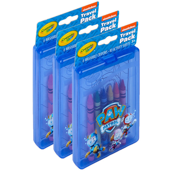 Paw Patrol Travel Pack, Pack of 3