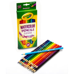 Watercolor Pencils, 24 Count