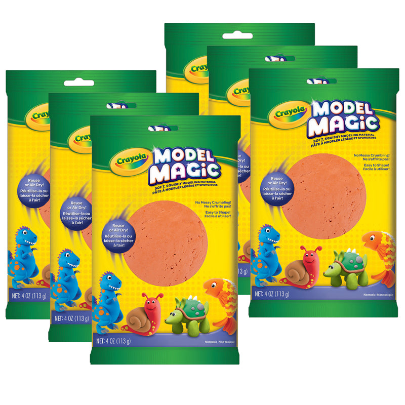 Model Magic® Modeling Compound, Terra Cotta, 4 oz. Per Pack, 6 Packs