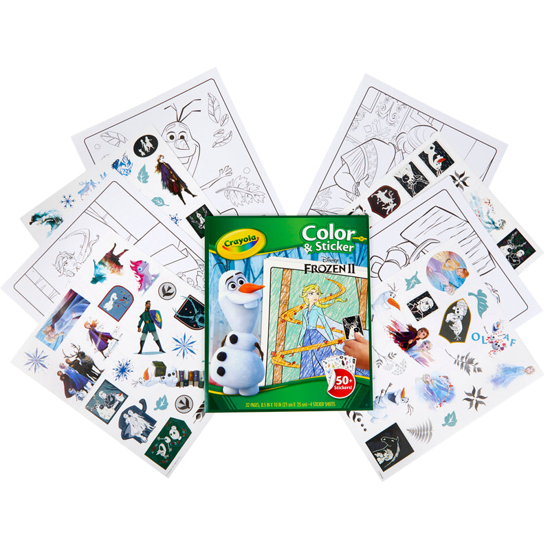 Color & Sticker Book, Frozen 2