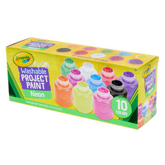 Neon Paint Set, 2oz., Set of 10