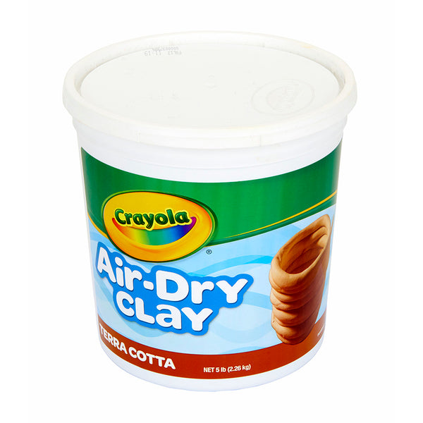 Air-Dry Clay, 5 lb. Tub, Terra Cotta