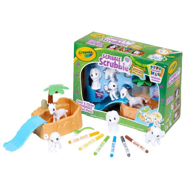 Scribble Scrubbie™ Safari Tub Set