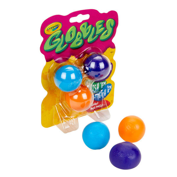 Globbles Squish Toys, Assorted Colors, Pack of 3