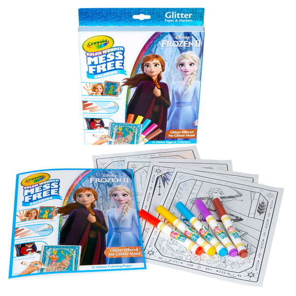 Color Wonder Mess Free Frozen 2 Glitter Effects Set