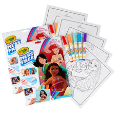 Color Wonder Mess Free Coloring Pad & Markers, Princess, 2 Sets