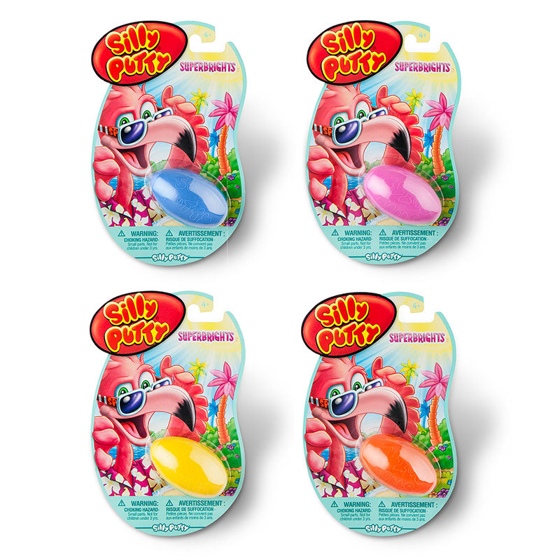 Silly Putty Assorted Superbright™ Colors, 1 Count