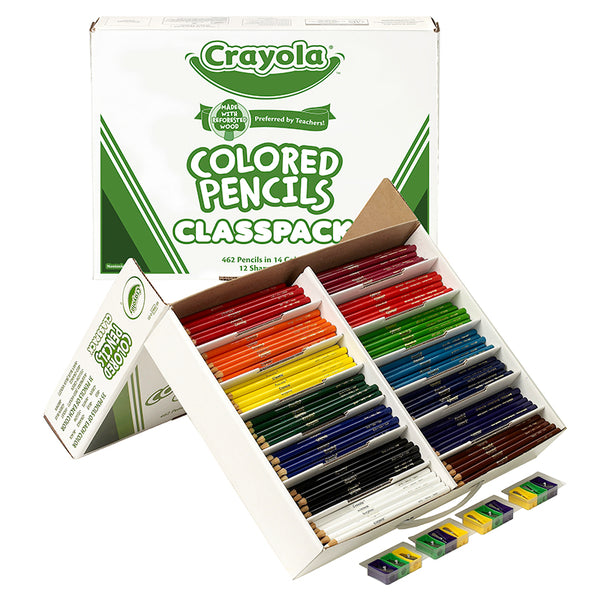 Colored Pencil Classpack®, 14 Colors, 462 Count