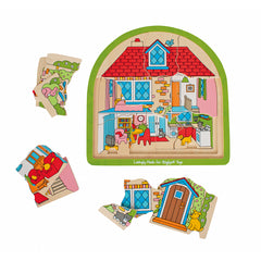 House Multi Layer Puzzle