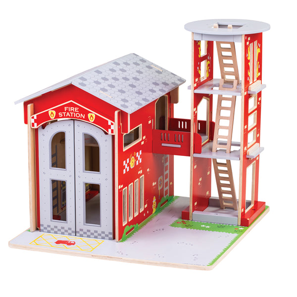 City Fire Station Playset