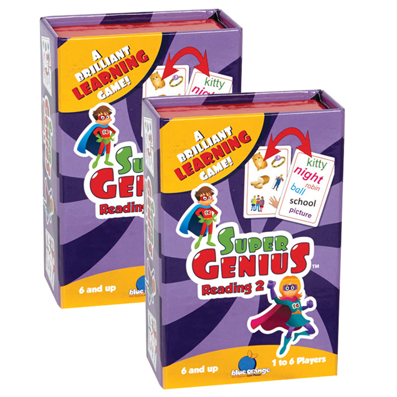 Super Genius™ Reading 2 Game, Pack of 2