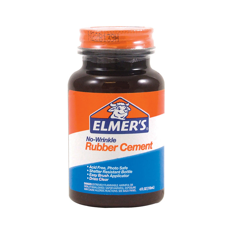 Rubber Cement, 4 oz w/Applicator