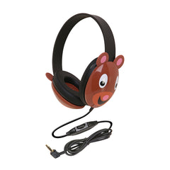 Listening First Animal-themed Stereo Headphones, Bear