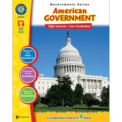 American Government Resource Book, Grade 5-8