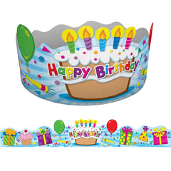 Birthday Crowns, Pack of 30